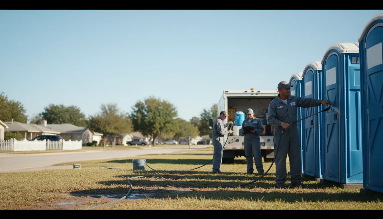 Long-Term Portable Toilet Rental in Denton, NE near me